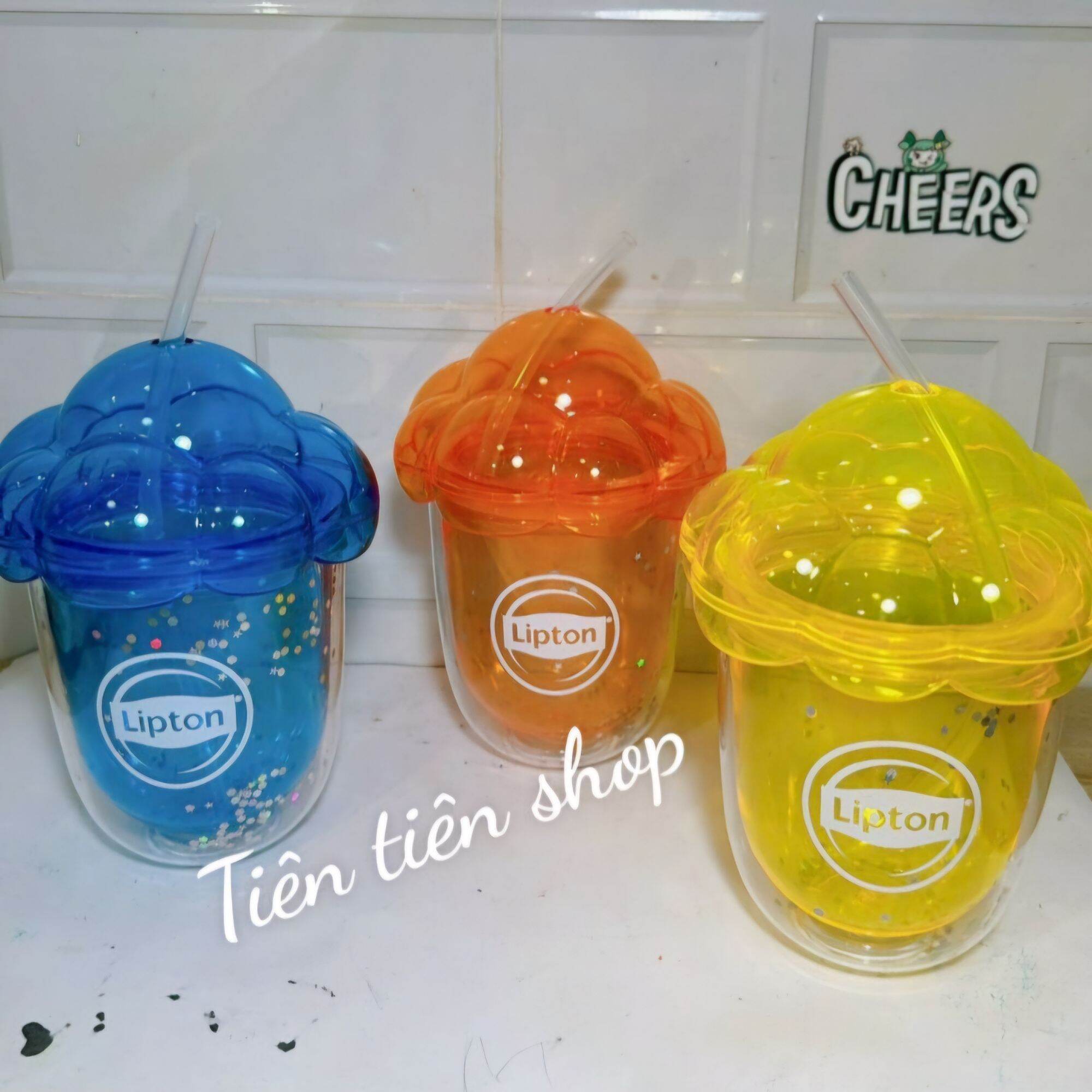 Ly nhựa hai lớp đám mây 450ml