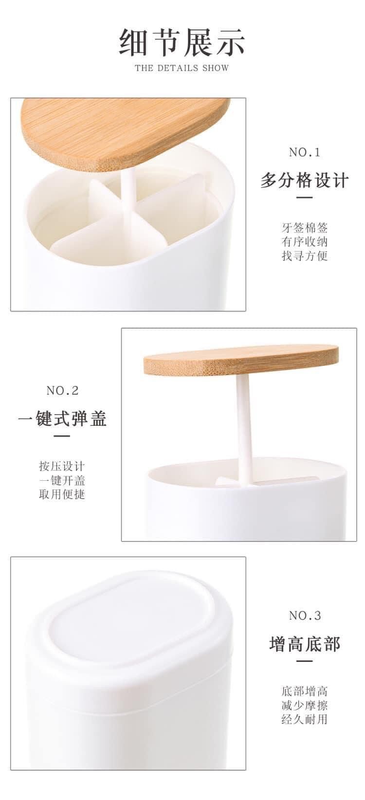 HỘP ĐỰNG TĂM BÔNG TỰ ĐỘNG