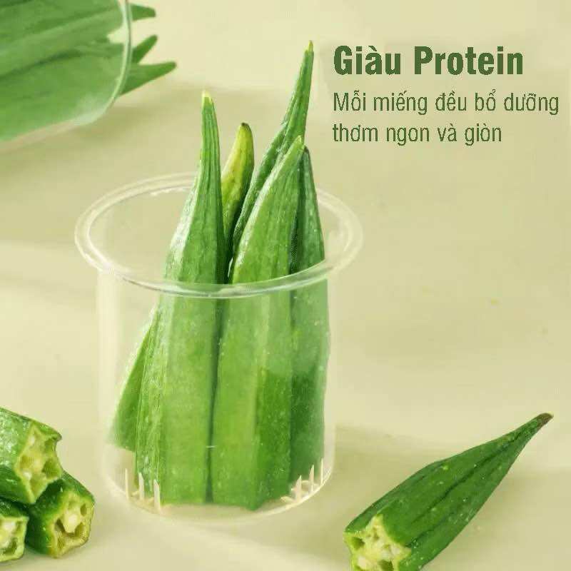 100g quả đậu bắp sấy khô