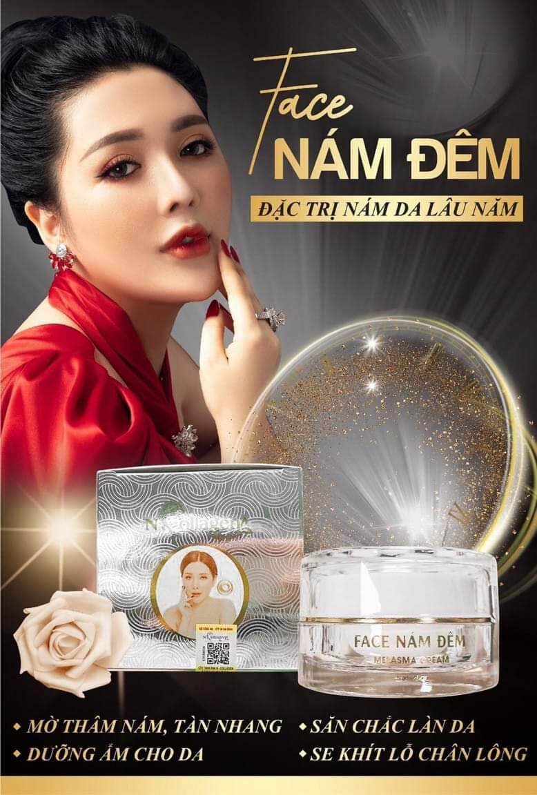 Kem face nám đêm N collagen
