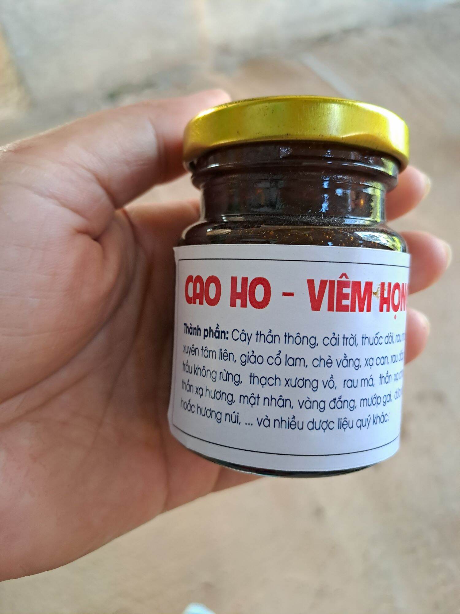 Cao ho_ viêm họng