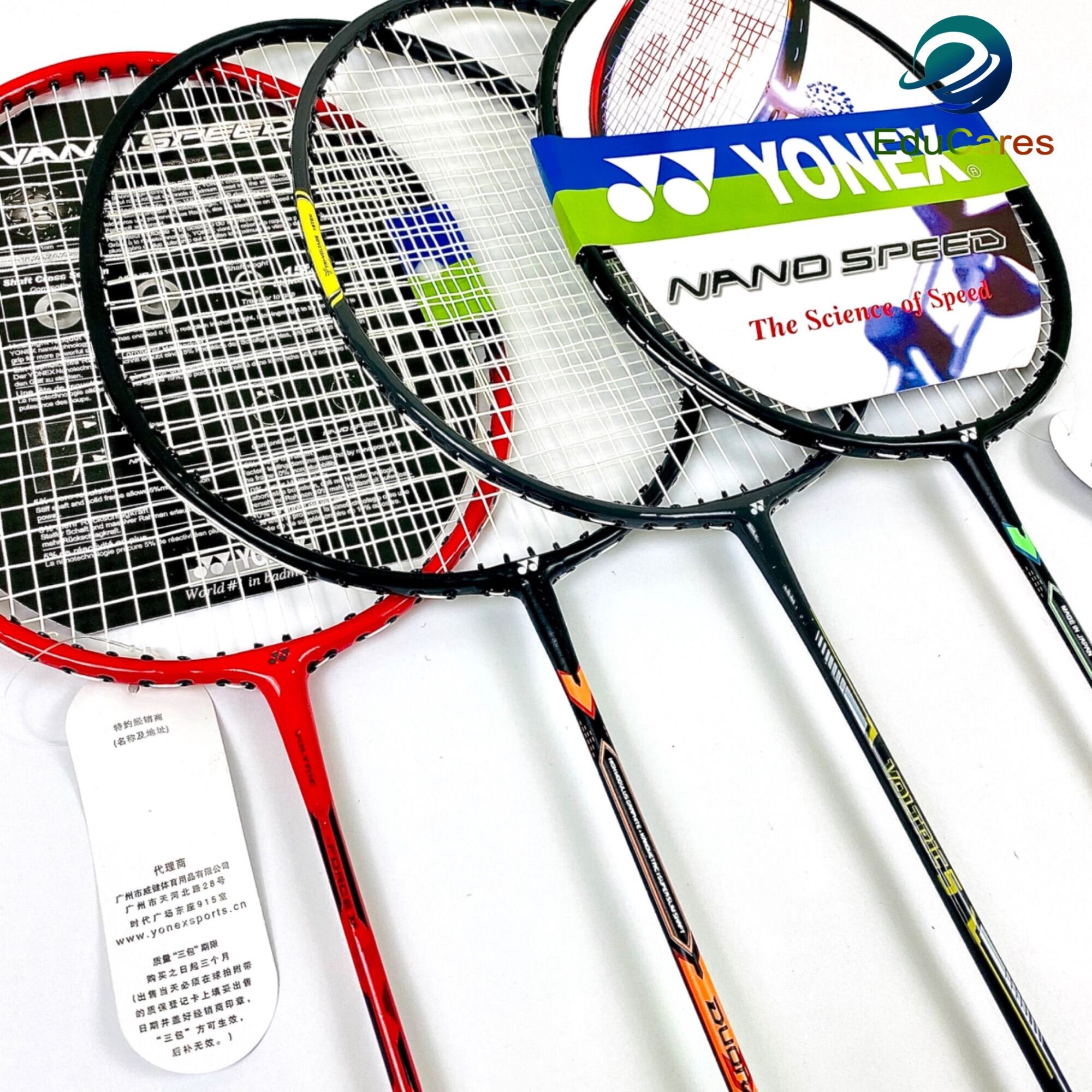 Vợt cầu lông Yonex túi đen - siêu bền đẹp giá hạt dẻ (hình thật) - TẶNG kèm 2 quả cầu Basao