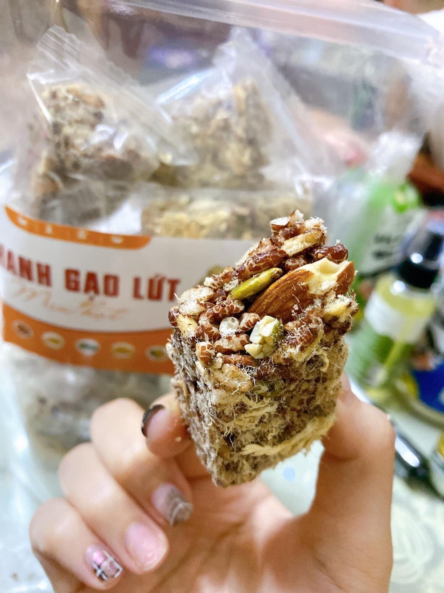 Thanh gao lứt mix hạt 89k/ bịch