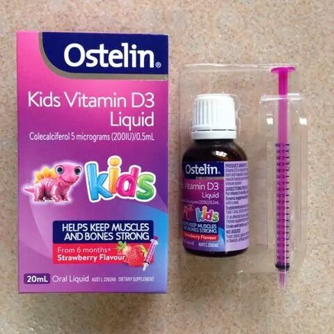 [Date 2025] VITAMIN D3 OSTELIN CHO BÉ 6m TRỞ LÊN