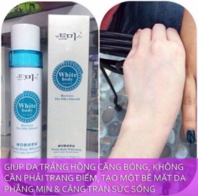 KEM KÍCH TRẮNG DA WHITE BODY 150ml (siêu thị sv)