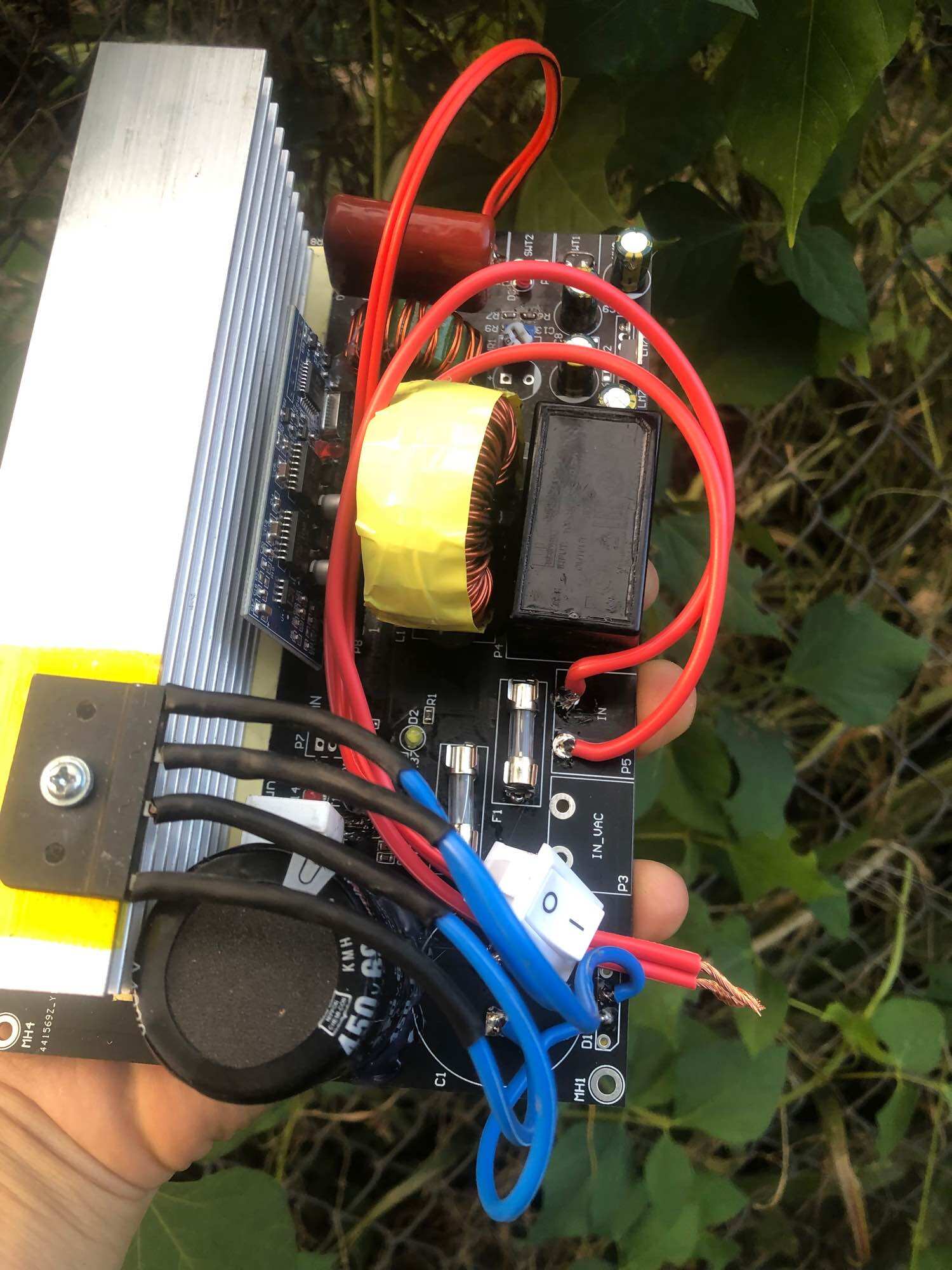Mạch cầu H sóng sine chuẩn 8000w liên tục 4000w