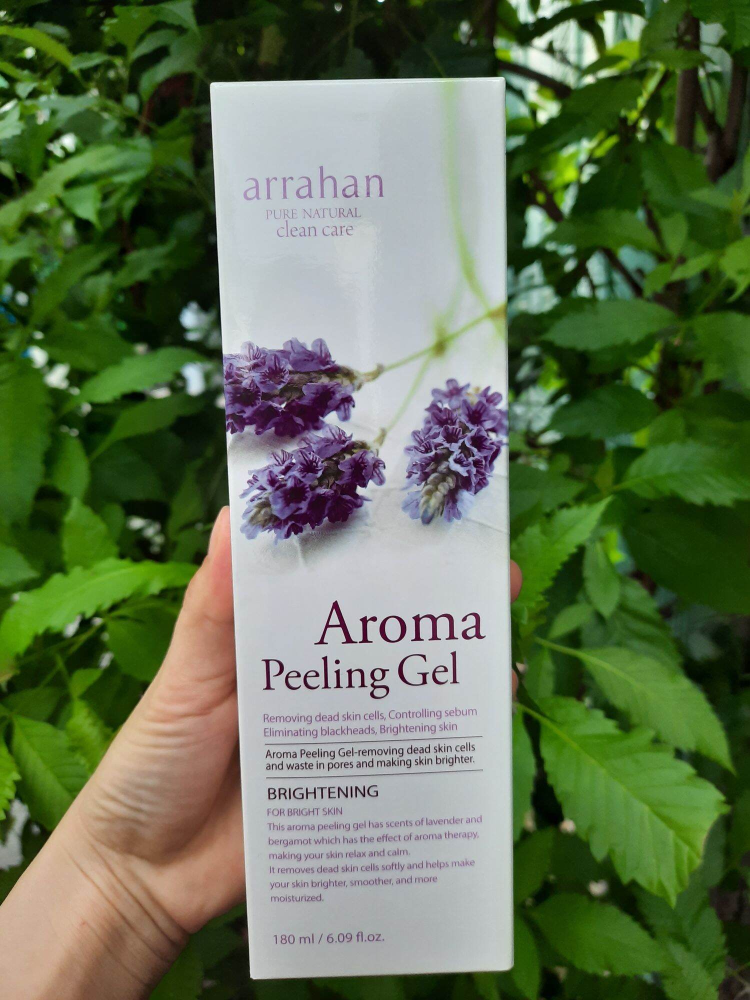 Gel tẩy tế bào chết Arrahan chiết xuất thảo mộc 180ml Hàn Quốc