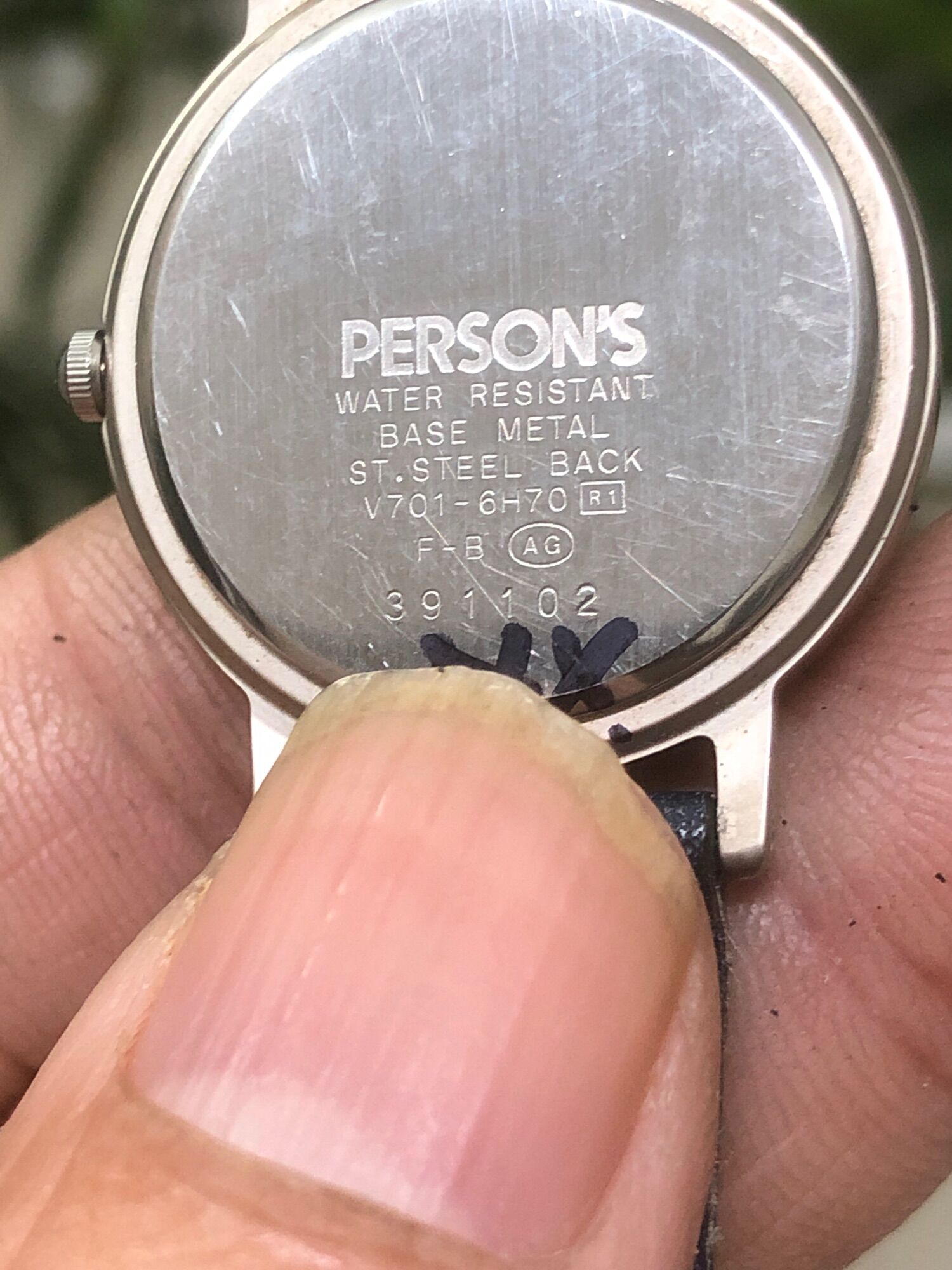 Đồng hồ nữ hiệu Person máy Nhật size 26 mm
