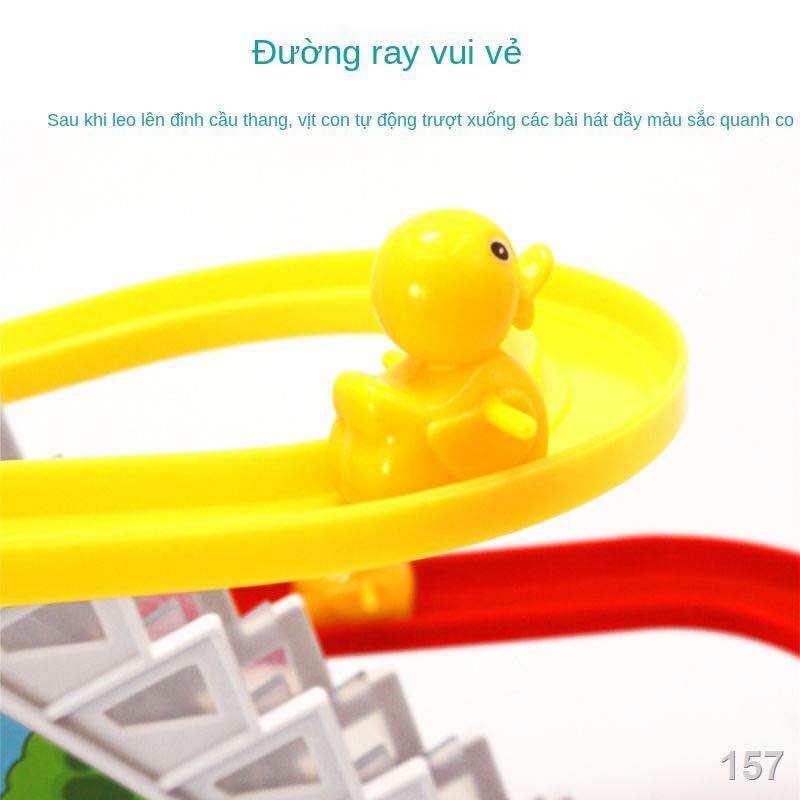Đồ chơi vịt leo cầu thang/ cầu trượt vịt cho bé