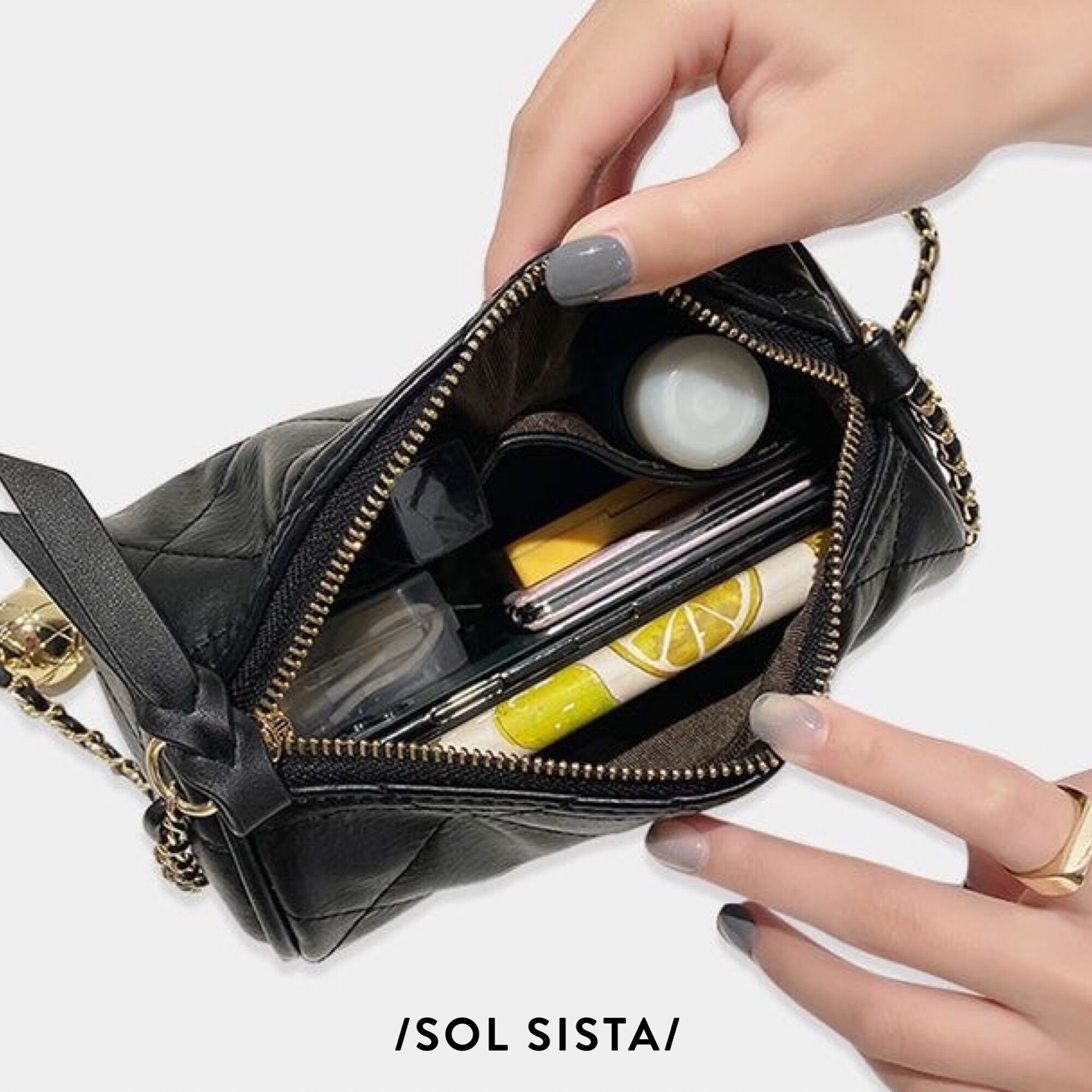Túi đeo chéo nữ SOL SISTA Cylinder Bag