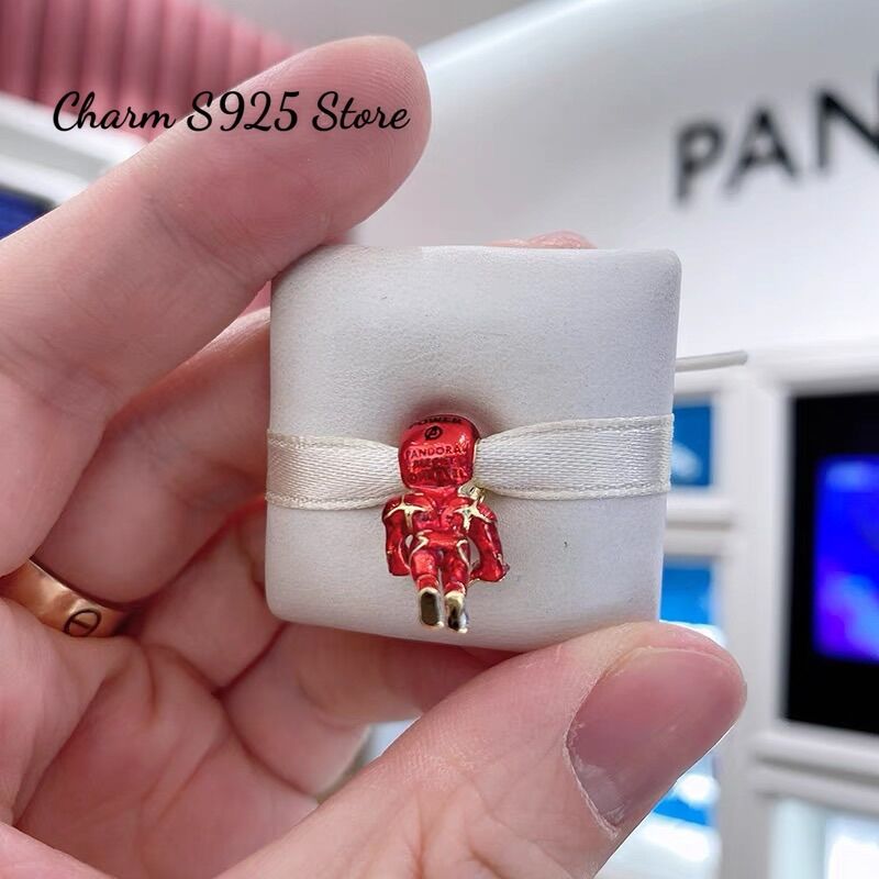 CHARM PAN ALE MARVEL IRON MAN BẠC S925 CAO CẤP