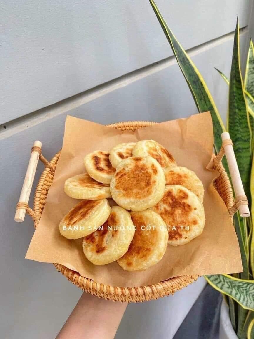 Gói 10 cái Bánh sắn cốt dừa vị Sầu Riêng (giao nhanh)