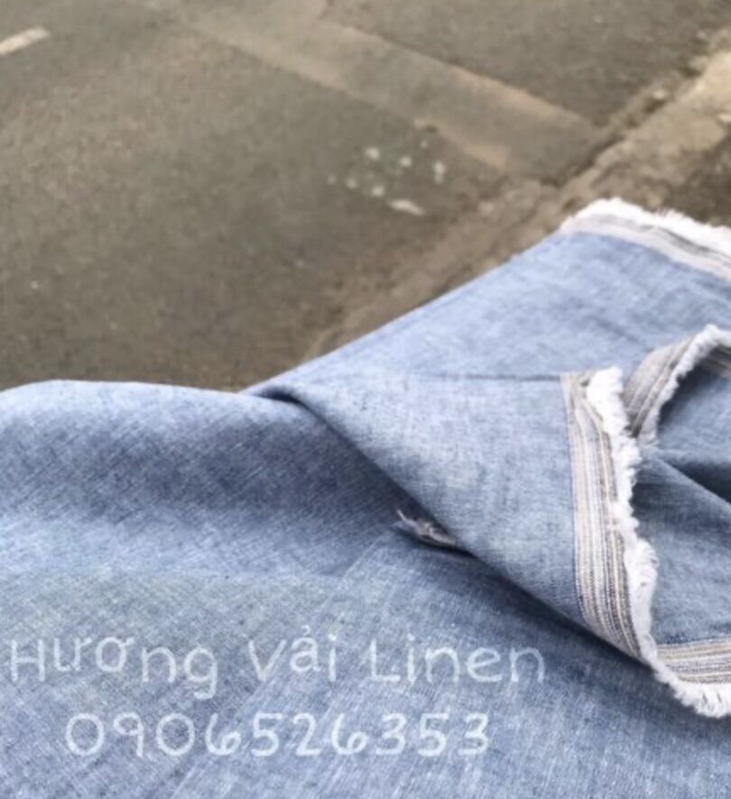 Vải linen đơn hàng chị Nga