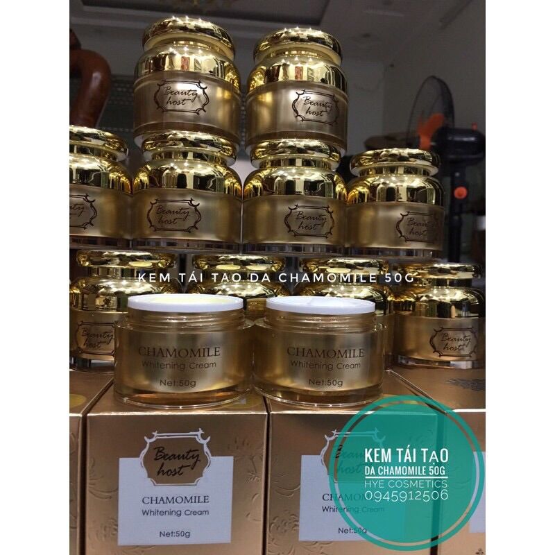 Kem tái tạo da Chamomile 50g( Giảm nám,Sạm,Tàn nhang,Mụn Thâm)