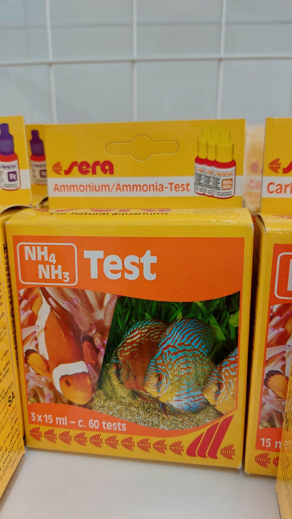 Test NH3/NH4 khí độc trong môi trường nước