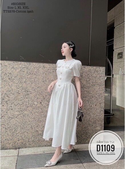 Bigsize 60- 90kg ĐẦM DÀI TÚI