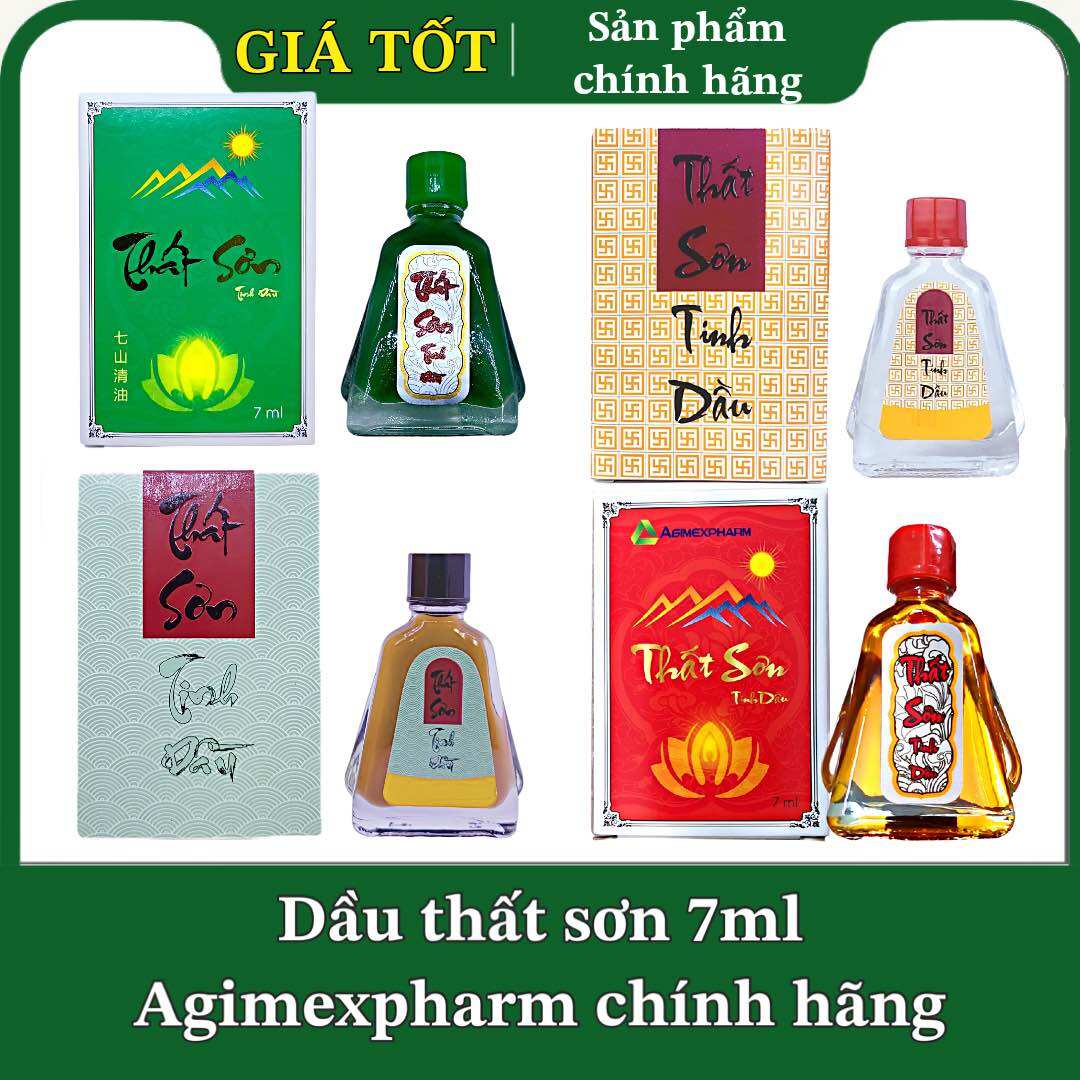 Dầu gió thất sơn chính hãng công ty agimexpharm 7ml