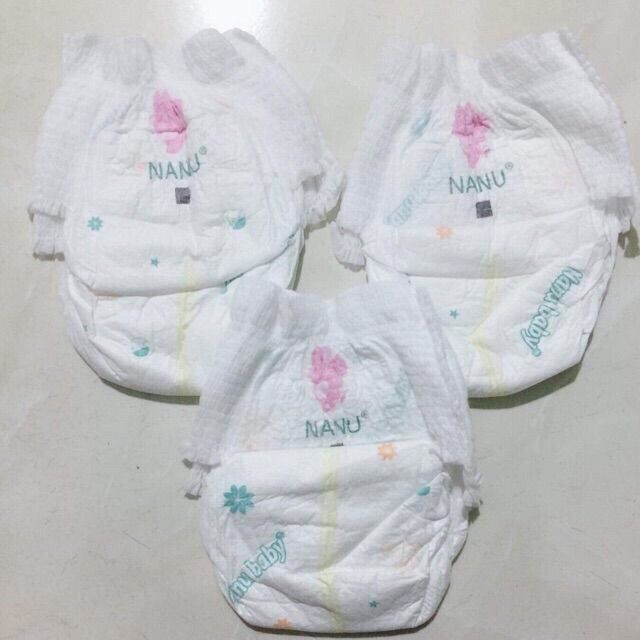 Bỉm/tã Nanu size M dán 50 miếng