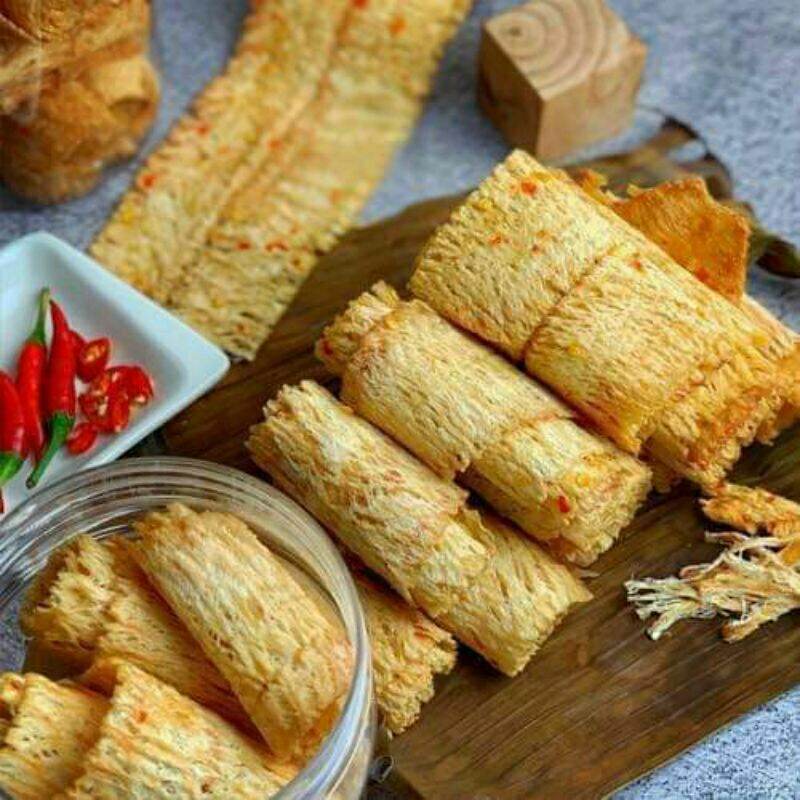 [HCM]Mực cán tẩm vị siêu ngon hủ 250g