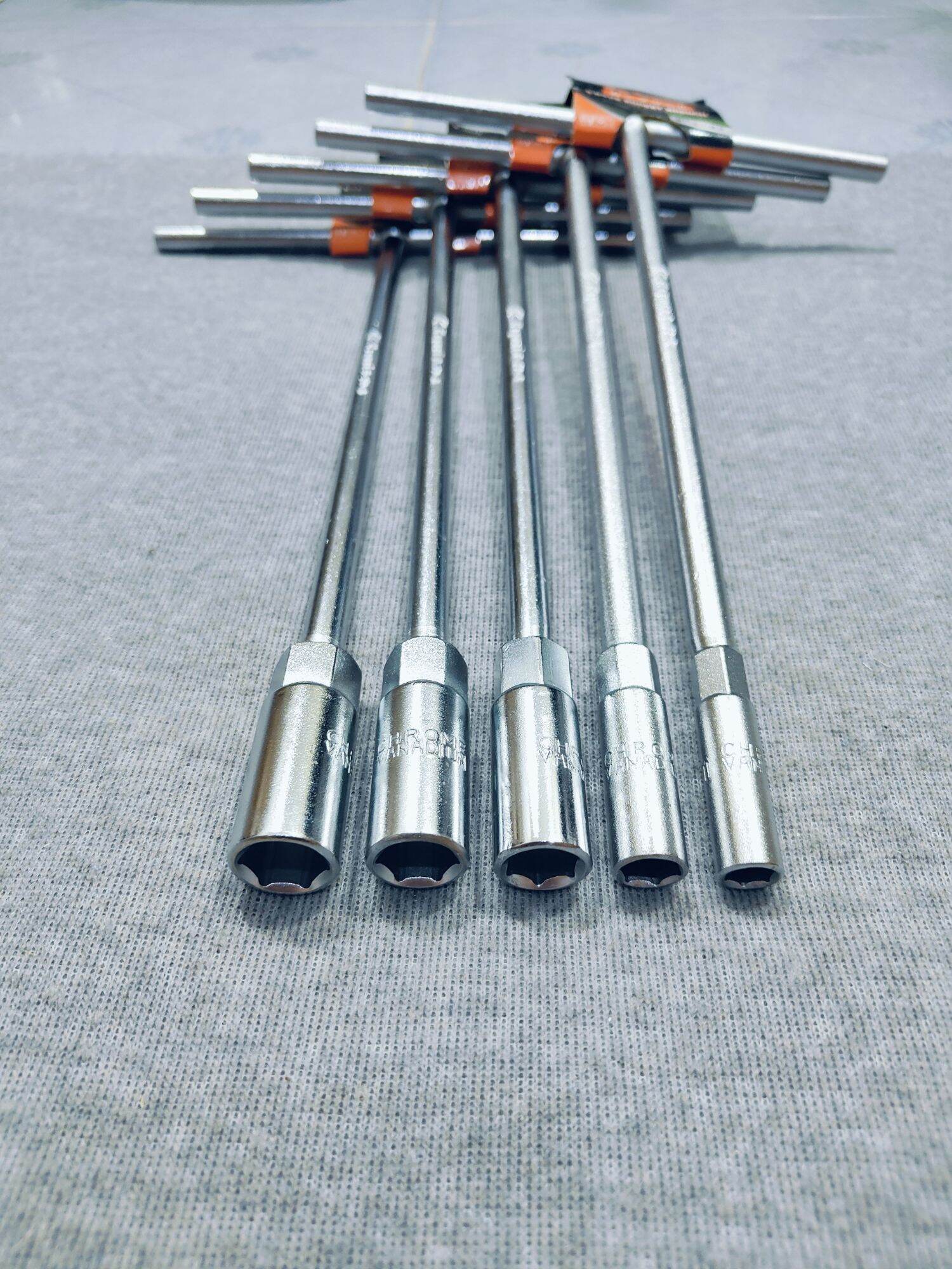 Combo 5 khóa chữ T vặn đai ốc hàng Nhật chính hãng