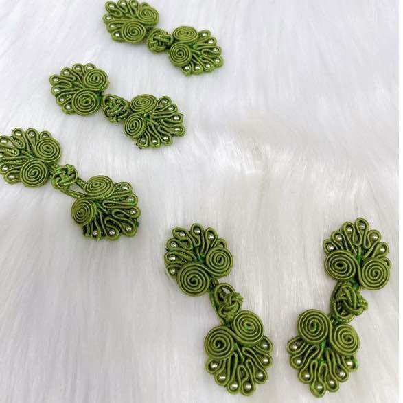 Set 5 cặp nút tàu đuôi công trang trí