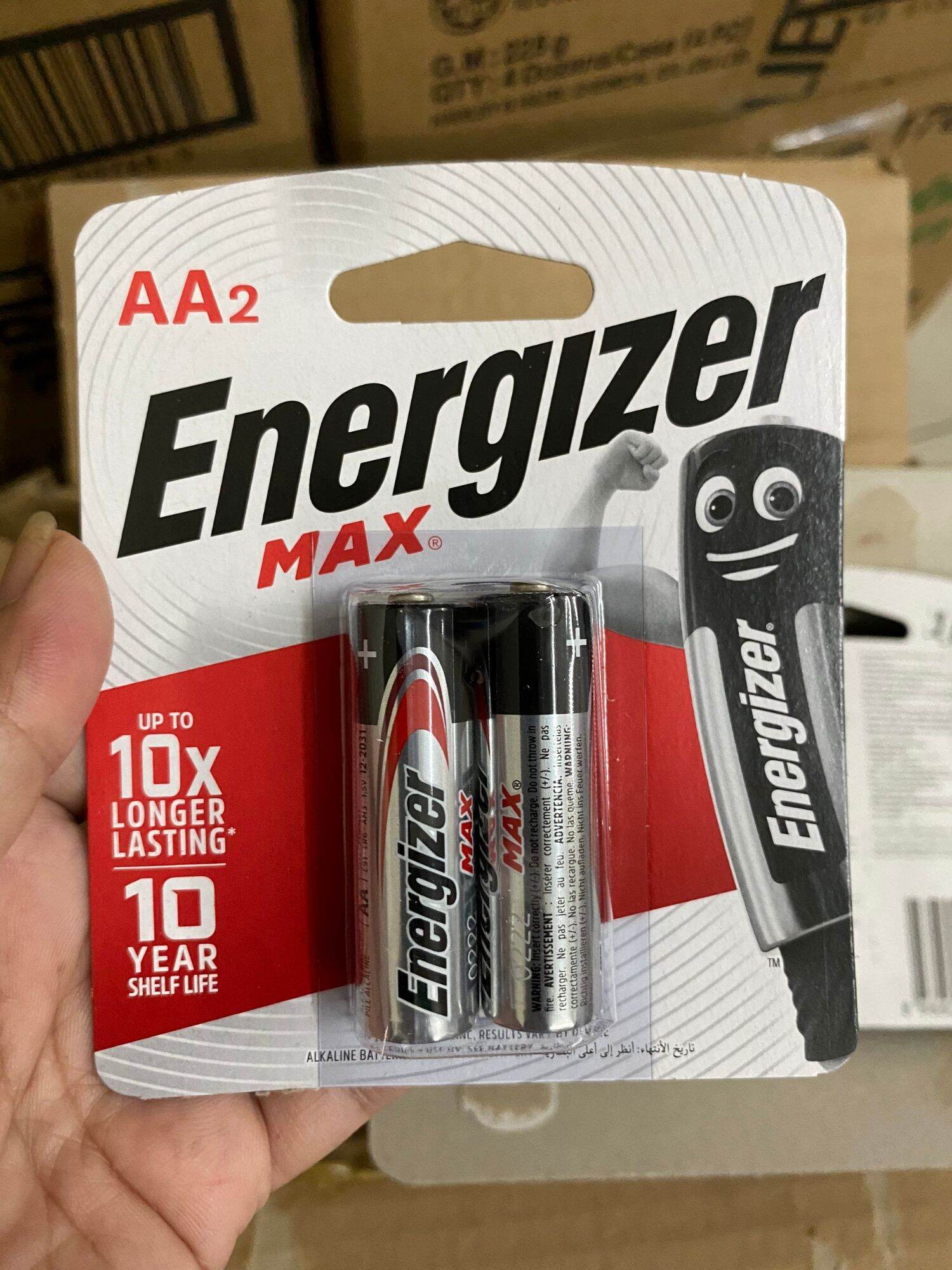 Pin energizer aa - aaa vỉ 2 viên - hàng chính hãng