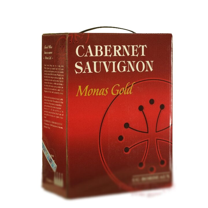 Monas gold 3l - red wine - vin rouge - bordeaux
