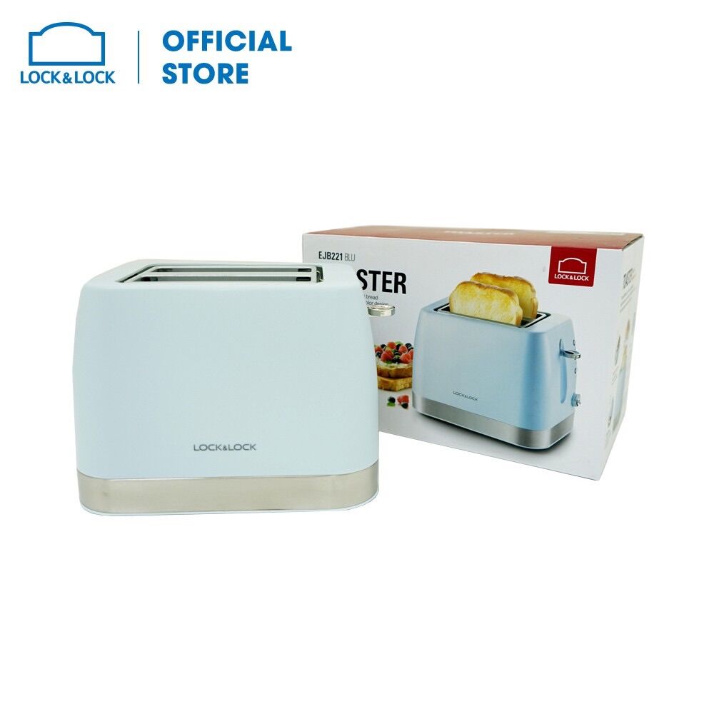 Máy Nướng Bánh Mì Lock& Lock EJB221BLU (730W)