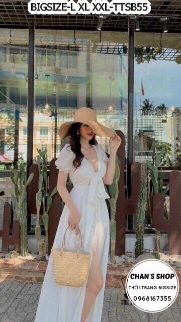 [HCM]Bigsize 60- 90kg ĐẦM MAXI NƠ