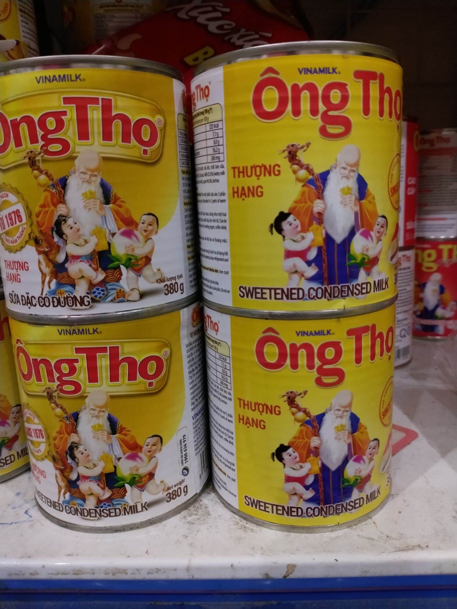 Sữa đặc Ông thọ các loại