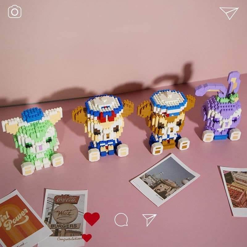 Bộ lego 3D mô hình động vật