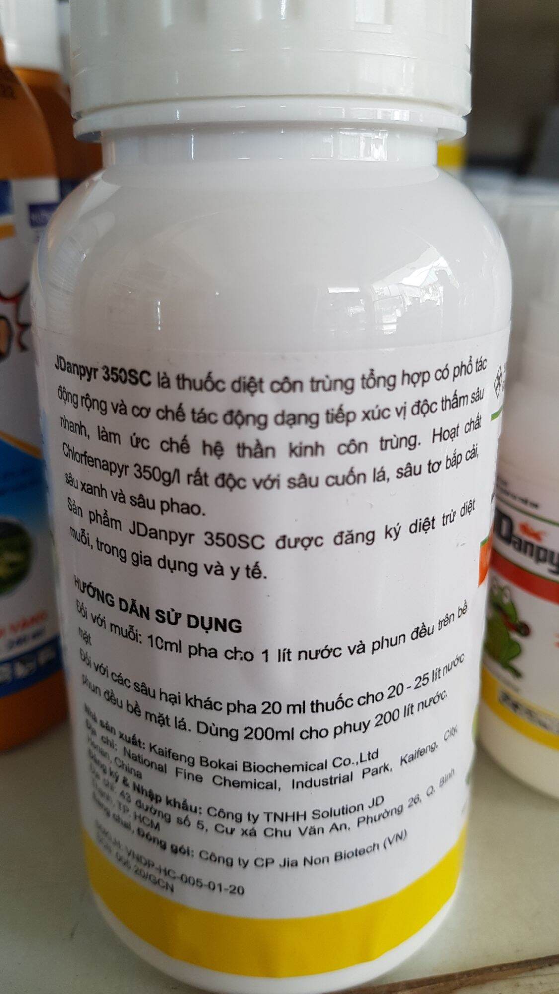 Chế phẩm diệt côn trùng JDanpyr 350SC 200ml