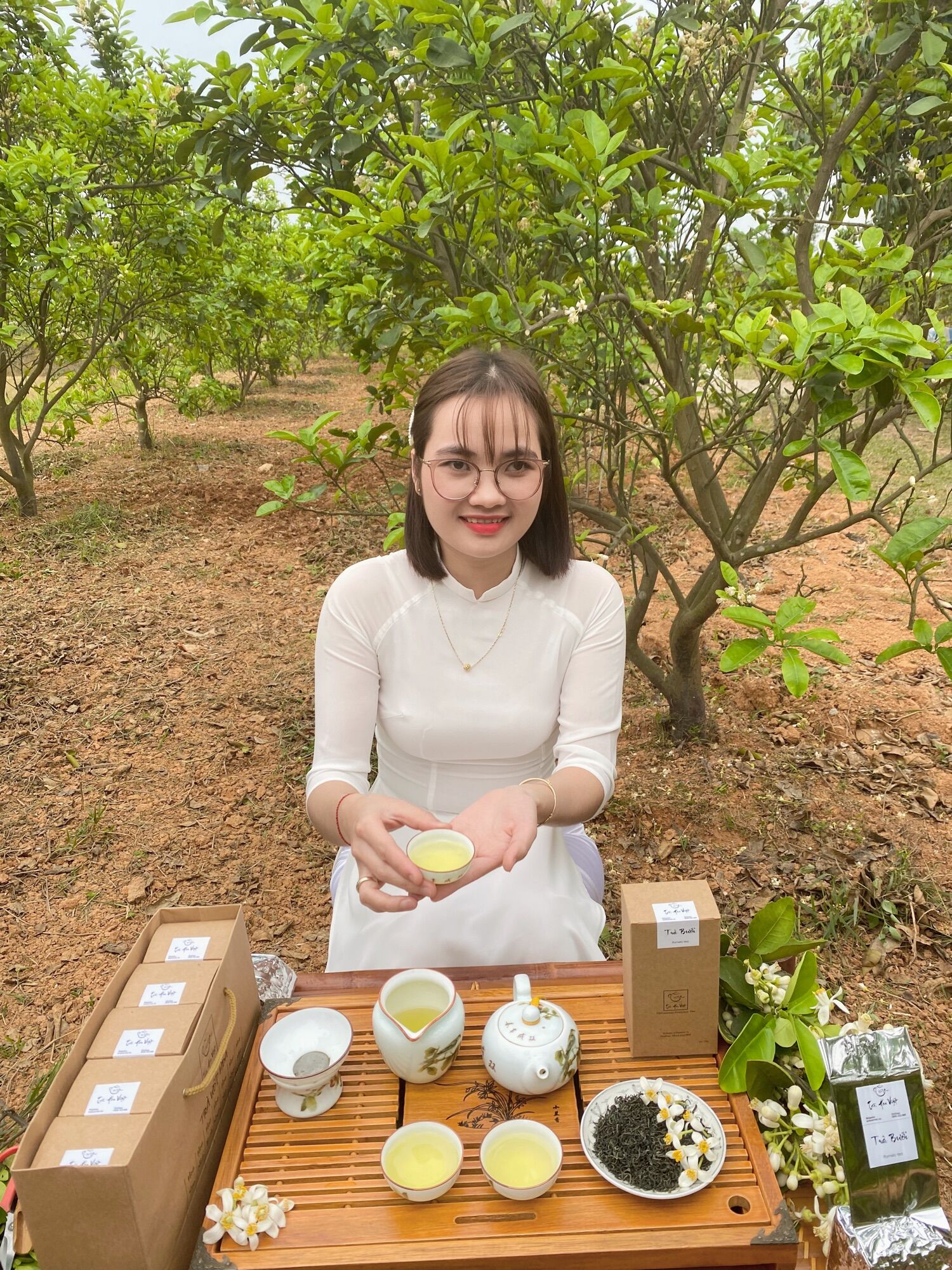Trà Bưởi truyền thống hương vị đậm đà, quyến rũ. Hộp 100gr