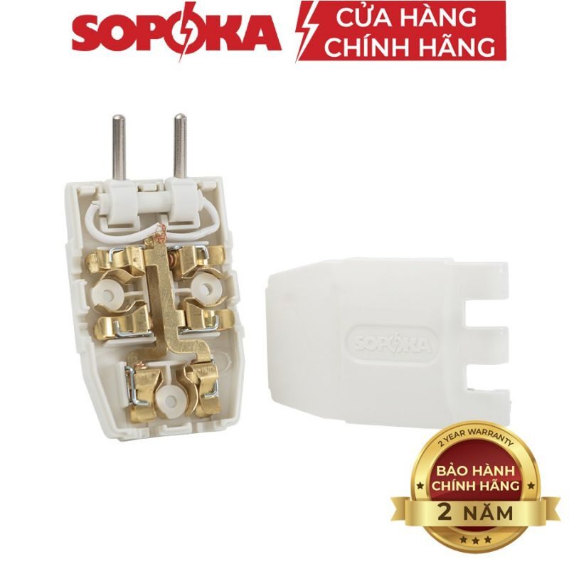 Phích cắm 3 chạc dẹt thông minh