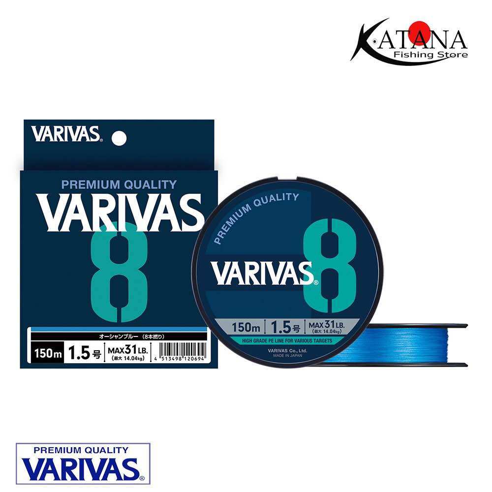 Dây Varivas PE Ocean Blue Edition