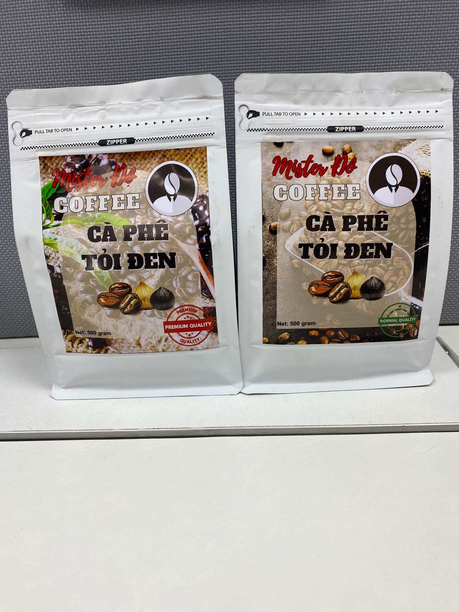 Cà phê tỏi đen- pha phin truyền thống