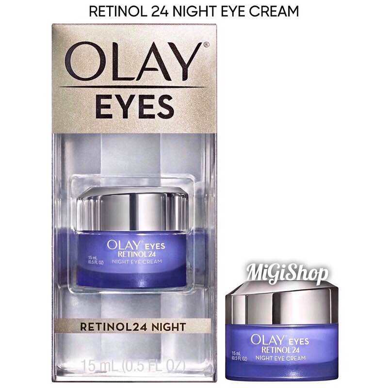 Kem Mắt Dưỡng Da Ban Đêm Olay Retinol 24 Night Eye Cream 15ml