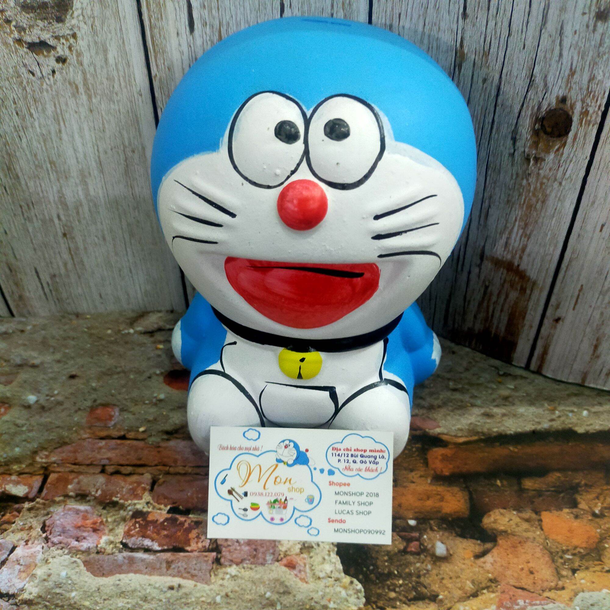 HEO ĐẤT XƯA DORAEMON ĐA SẮC (SIZE CHUẨN)