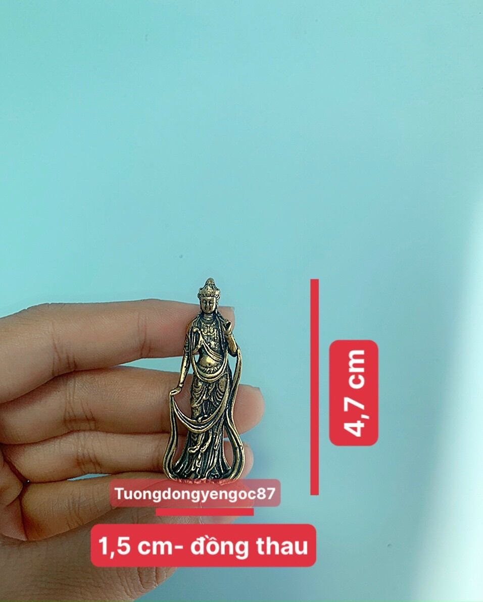 Tượng đồng đại thế chí bồ tát mini