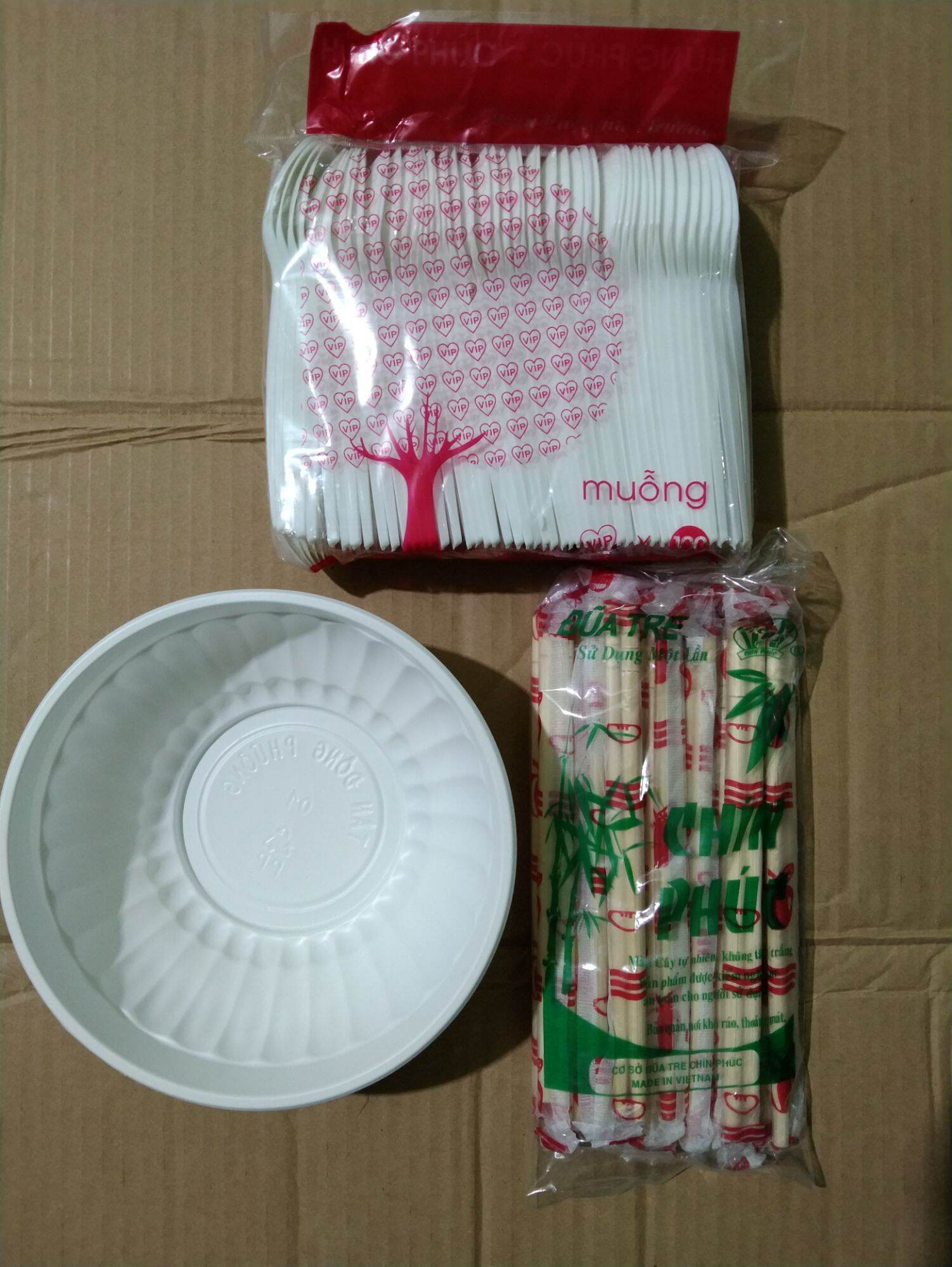 Combo 100 đôi đũa tre dùng 1 lần