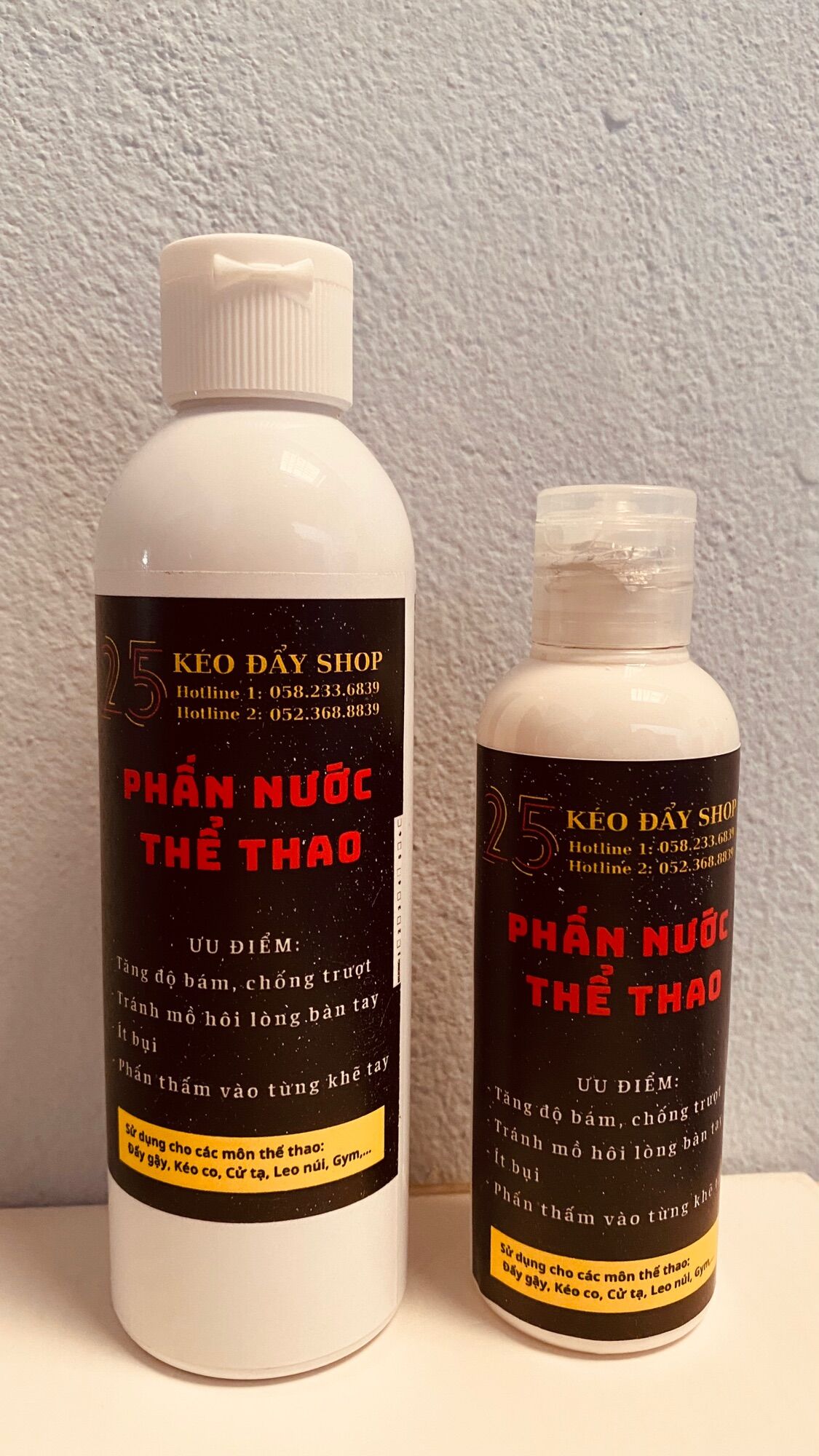 PHẤN LỎNG THỂ THAO 200ml