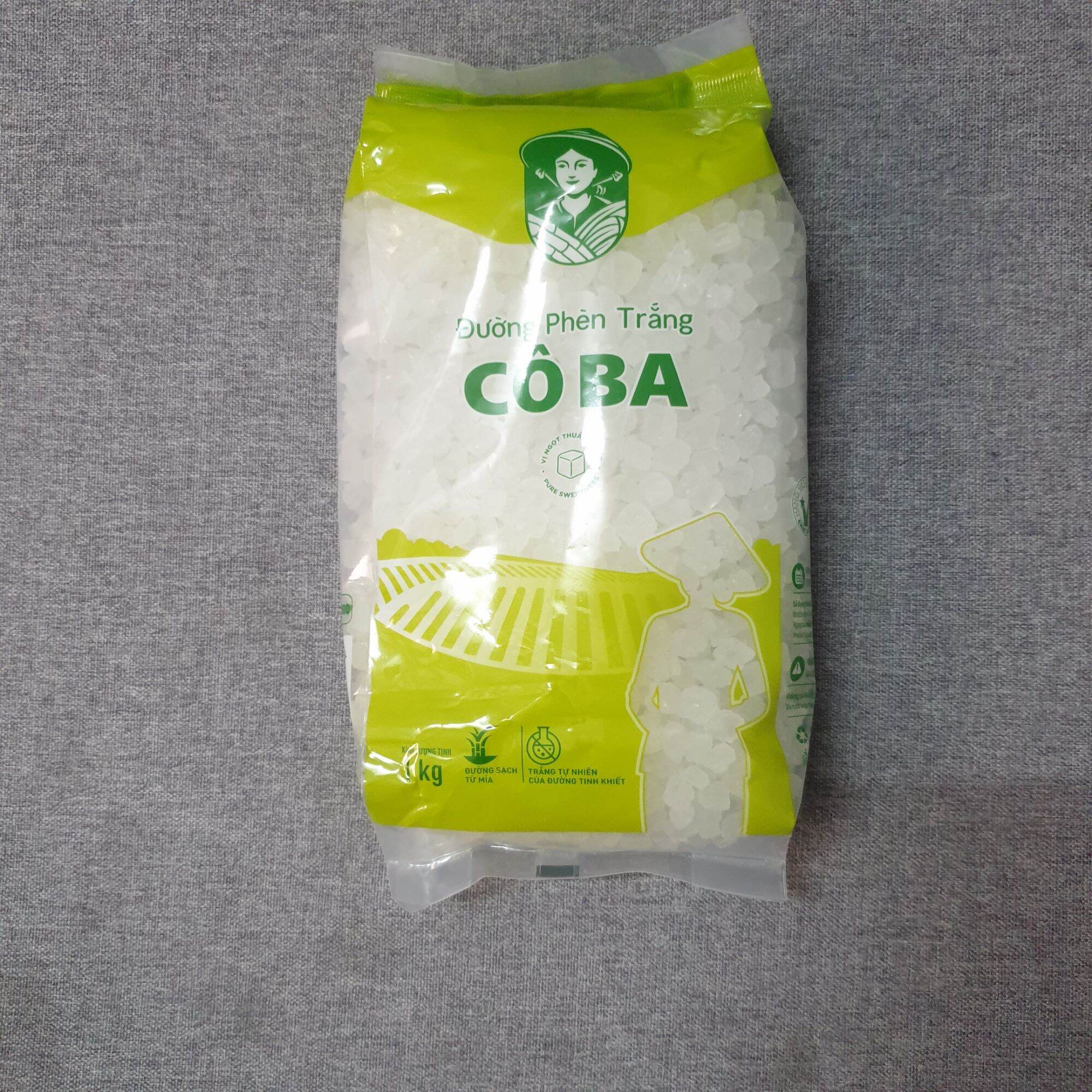 Đường phèn Cô Ba Biên Hòa túi 1kg