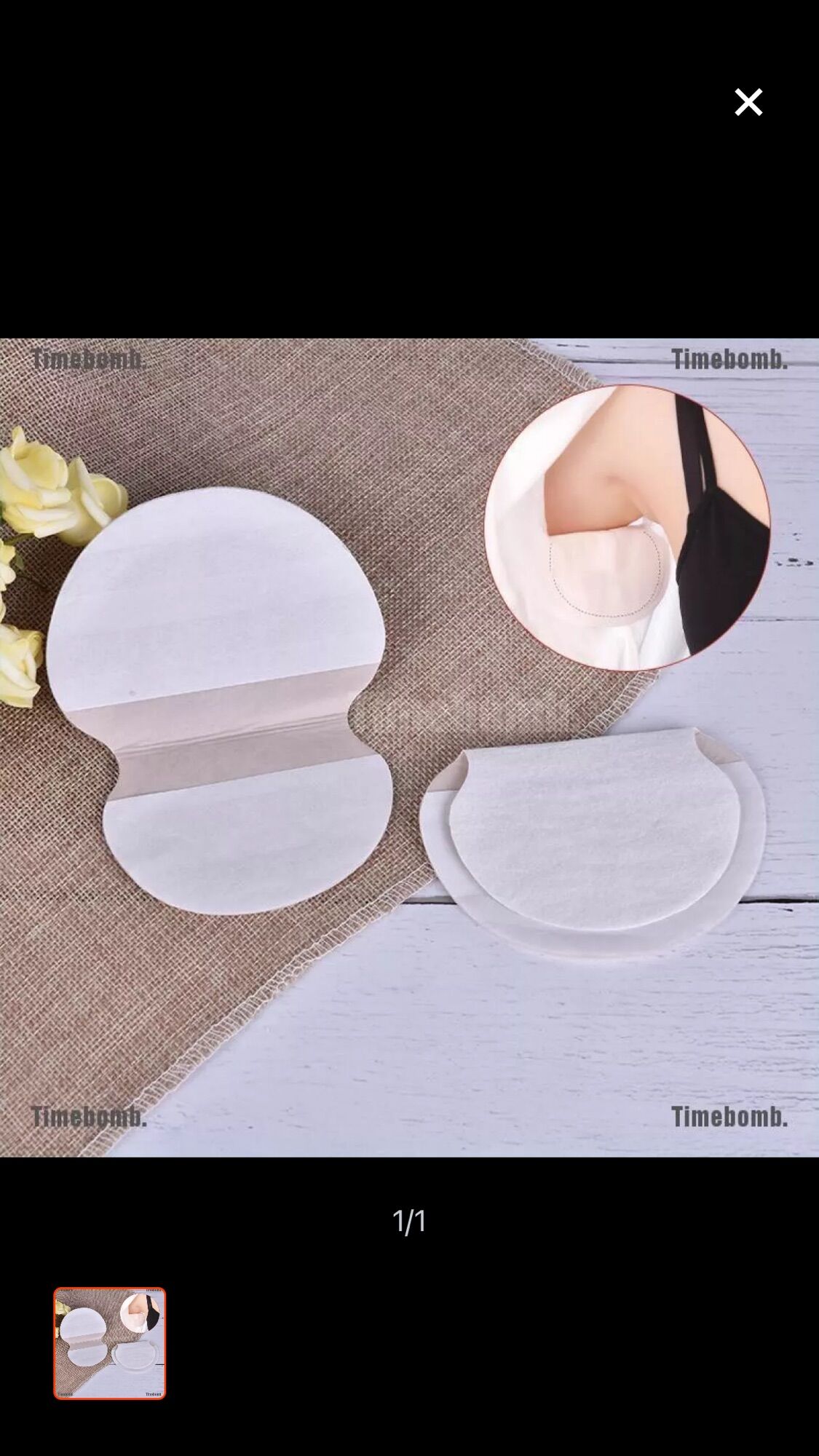 200 miếng dán nách áo thấm mồ hôi tặng 4 miếng