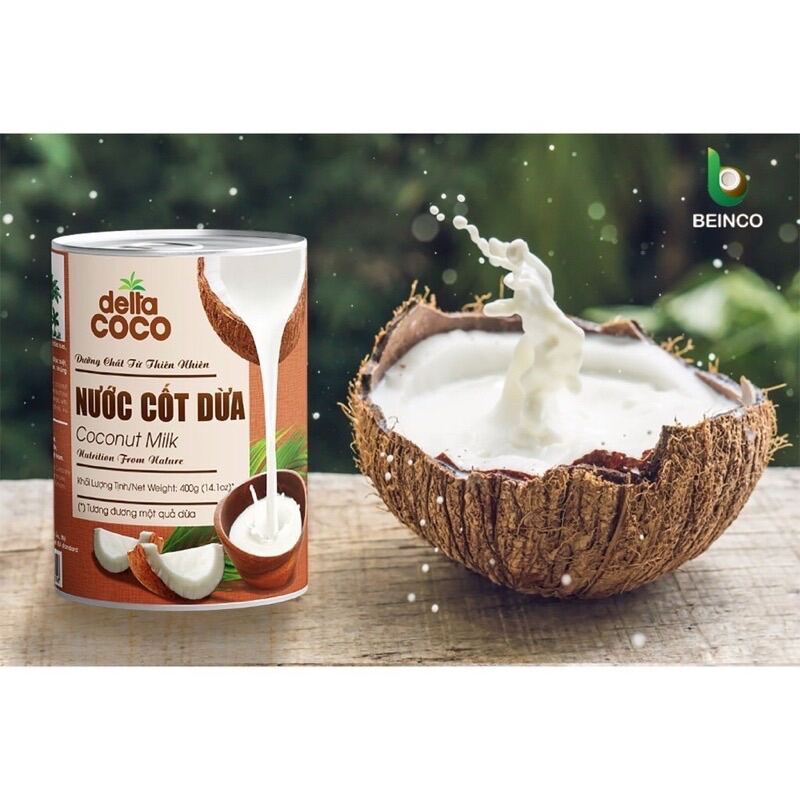 Nước Cốt Dừa Delta Coco