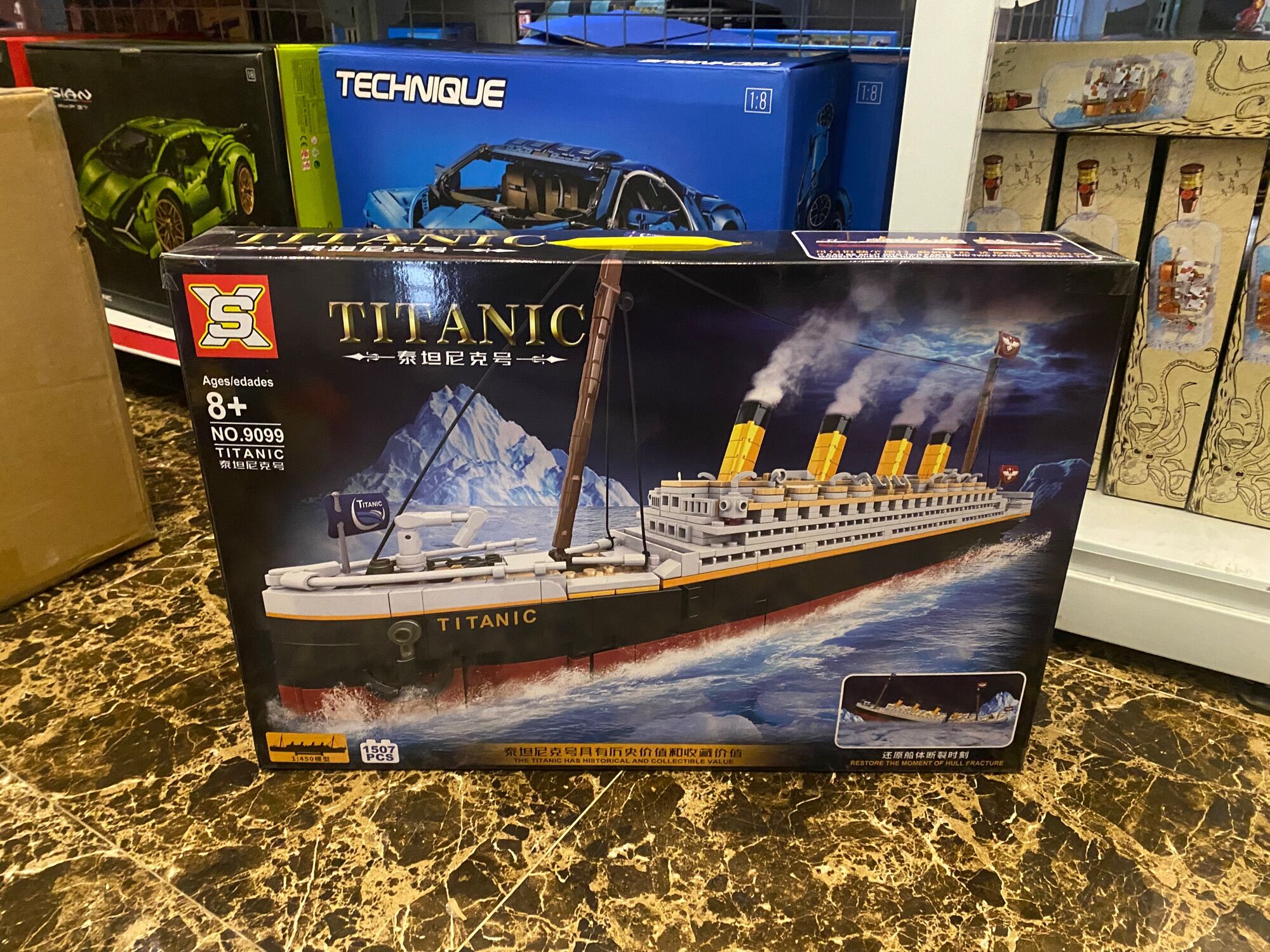 Đồ chơi lắp ráp 9099 Mô hình Tàu Titanic