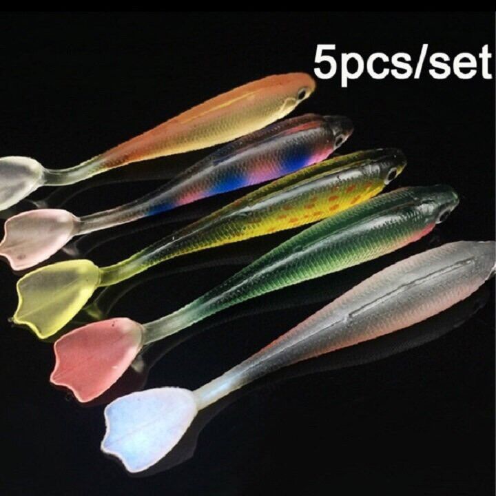 Mồi mềm câu cá NFF có rãnh tinh tế 9cm/5g_linhkunshop