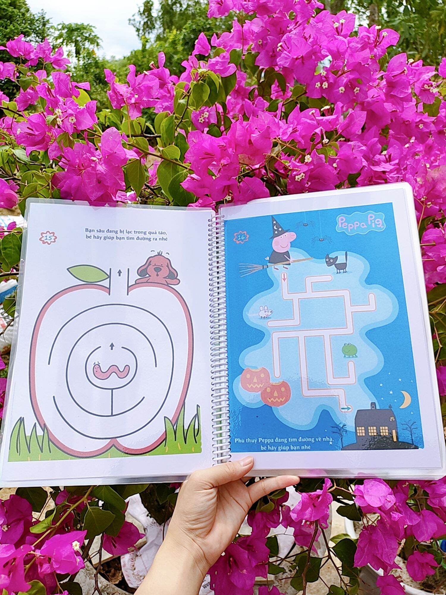 Học liệu Mê cung rèn tư duy cho bé