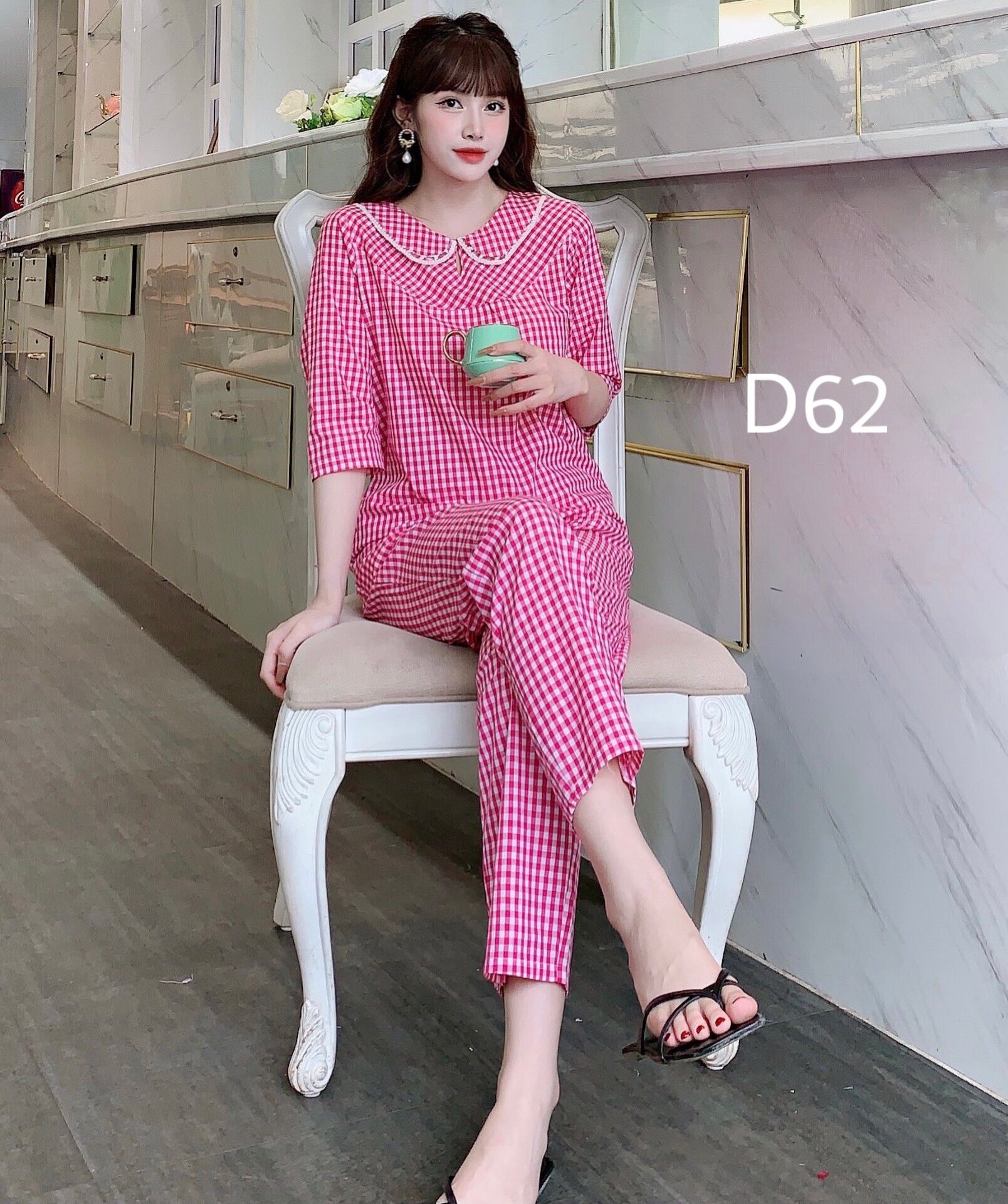 Đồ ngủ nữ vải kate