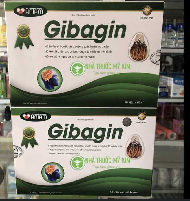 Gibagin hổ trợ tiền đình
