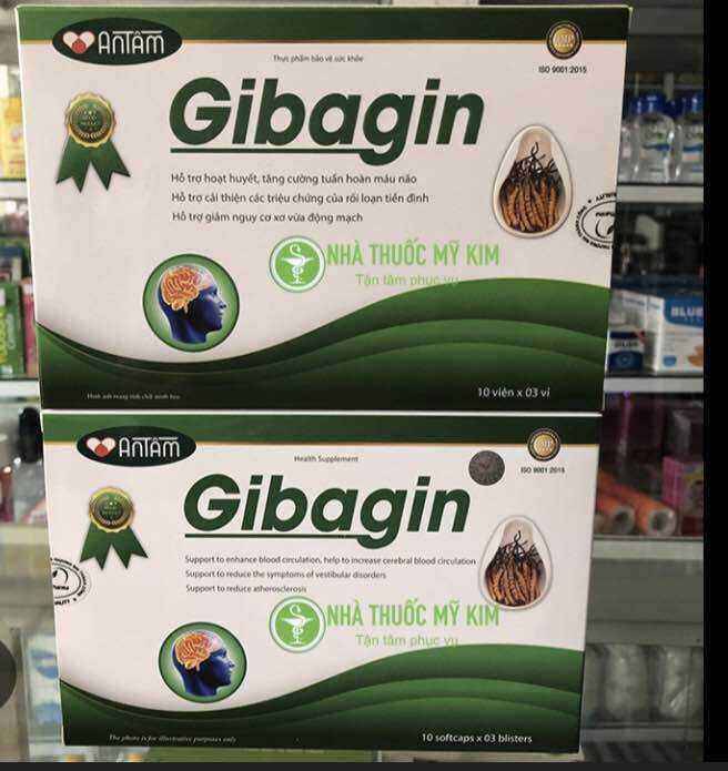 Gibagin hổ trợ tiền đình